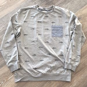 🐟Very Stylish Vintage Patterned Sweatshirt🐟